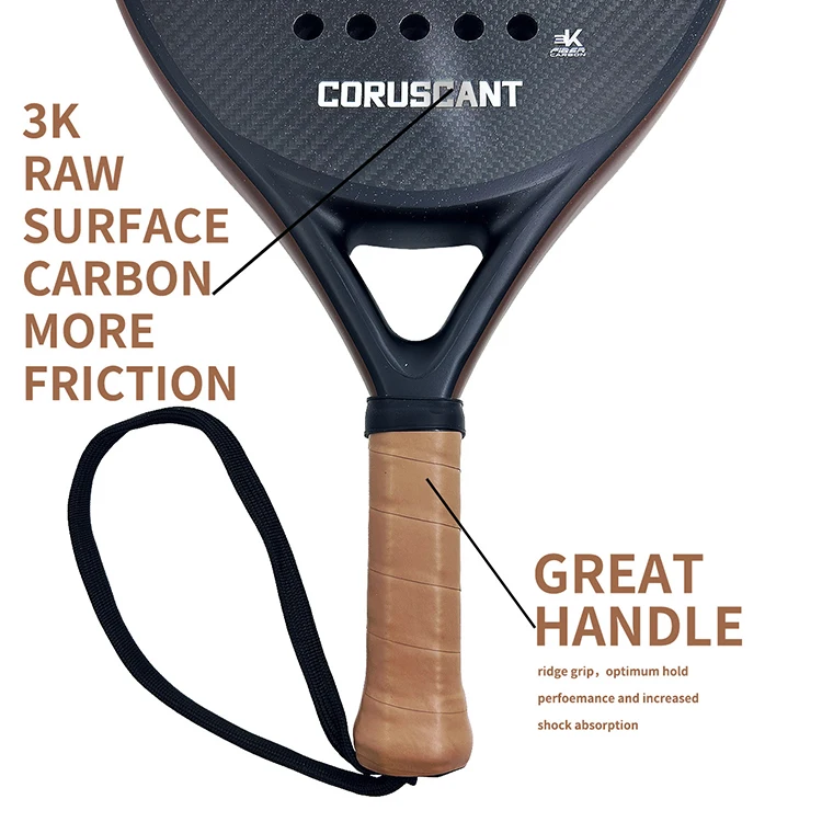 Versatile Carbon fiber materia - مراجعة Padel Racket Carbon وسعره