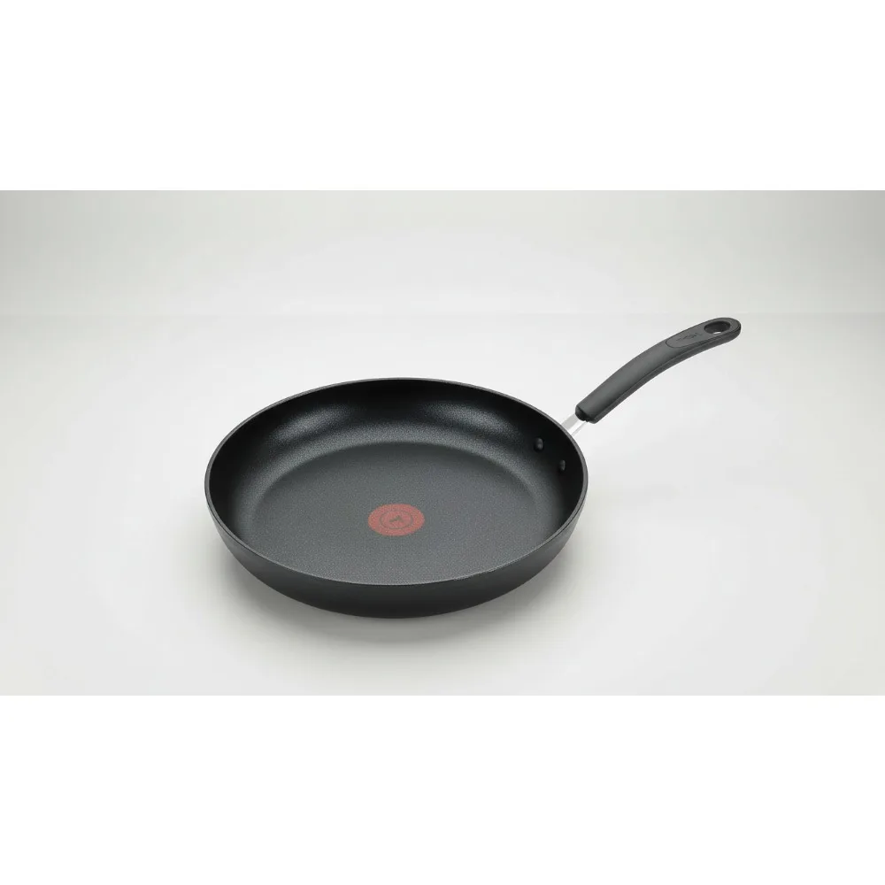 

12 Inch Non-Stick Fry Pan, Oven Safe 350F, Dishwasher Safe Skillet with Heat Indicator for Family Cooking