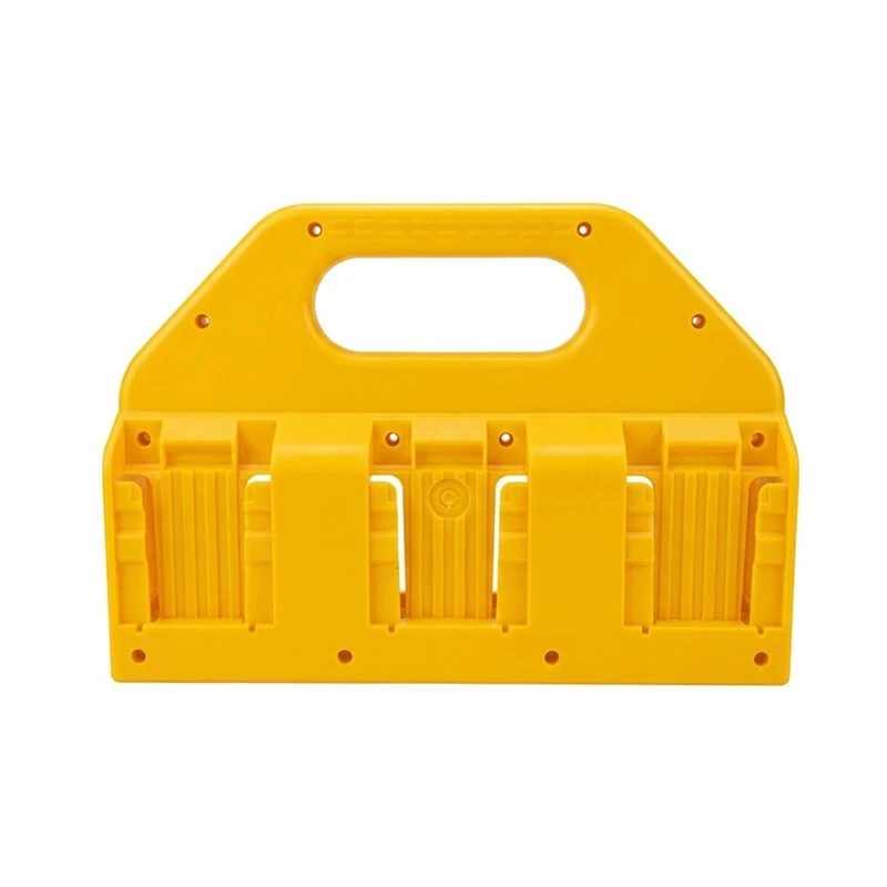 B04B-Battery Storage Rack 6-Slot Storage Box With Handle For Easy Transport For Dewalt 18V 14.4V & 20V Lithium Batteries