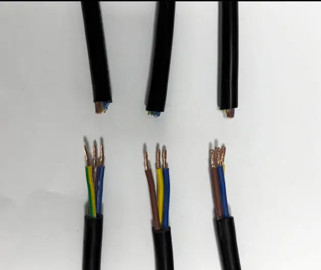 آلة تجريد معدات معالجة تسخير الأسلاك، آلة تجريد، سلك دائري ثلاثي النواة