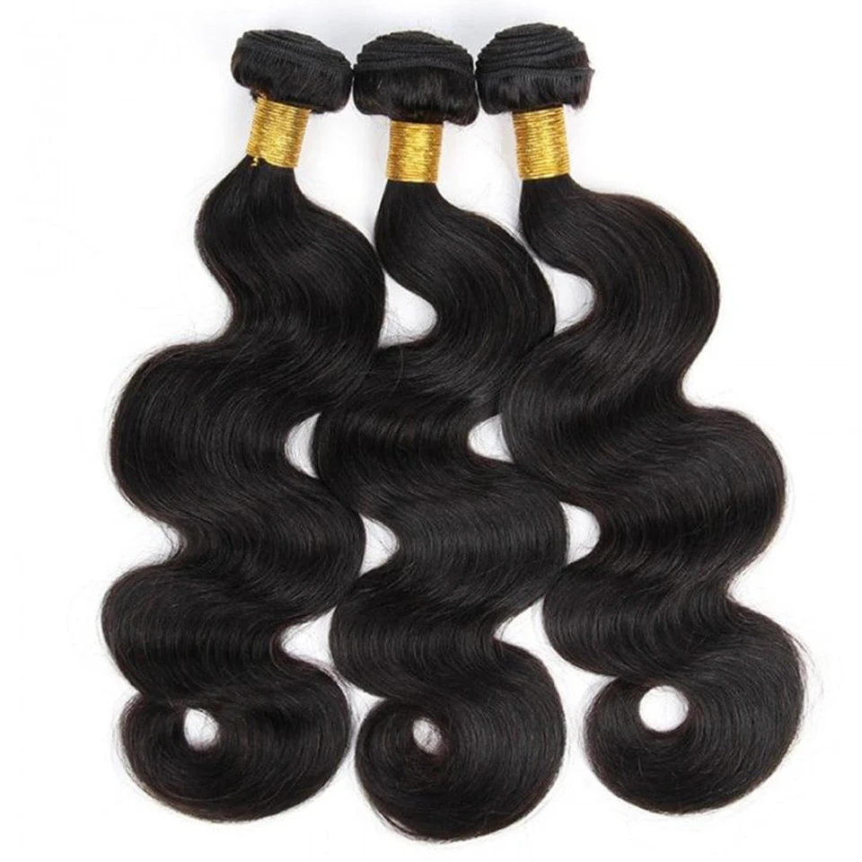 30 Inch Human Hair Body Wave Bundles Brazilian Raw Hair Weave 2/3/4 Bundles Human Hair 26 28 30 Inch Body Wave Hair Extensions - view 3