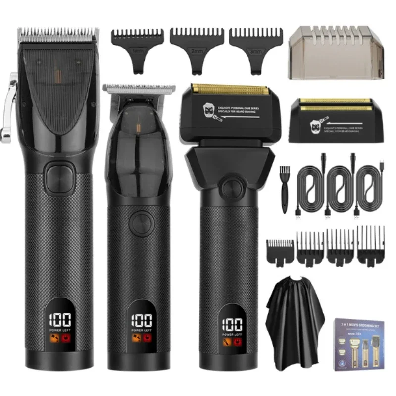 

NEW Men's Reciprocating Hair Trimmers, Resuxi 103 Professional Hair Clipper Set, Multi Functional Electric Push Clipper