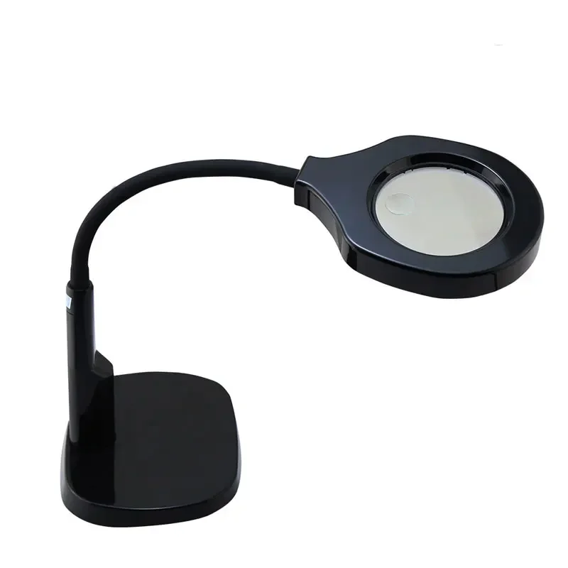 

BST-9145T Desk Magnifier Lamp LED 5-12X Illuminating Light Magnifying Glass for Mobile phone repair tool reading beauty