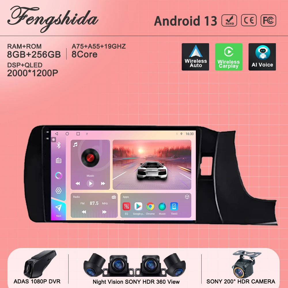 

Android 13 For Honda Amazr 2018 LHD Car Radio Multimedia Player Navigation No 2Din Car Multimedia PlayerDVD Screen Carplay RDS