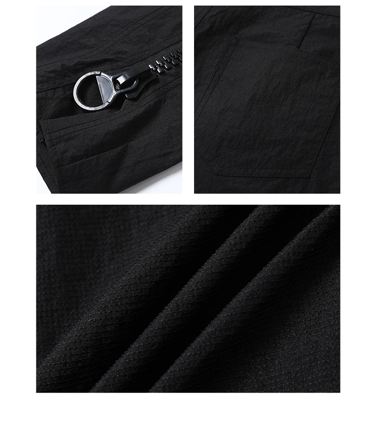 Men's 2025 Spring Autumn New Trendy Pants Handsome Original Design Large Zipper Flared Pants Male Stylish Personality Trousers