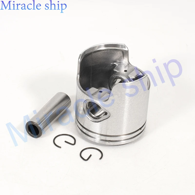 

Piston set 3F3-00004-0 for Tohatsu outboard 60HP 70HP Outer diameter：74.5MM 3F3-00001-1 3F3000040 +0.5mm baot motor 3F3-00004