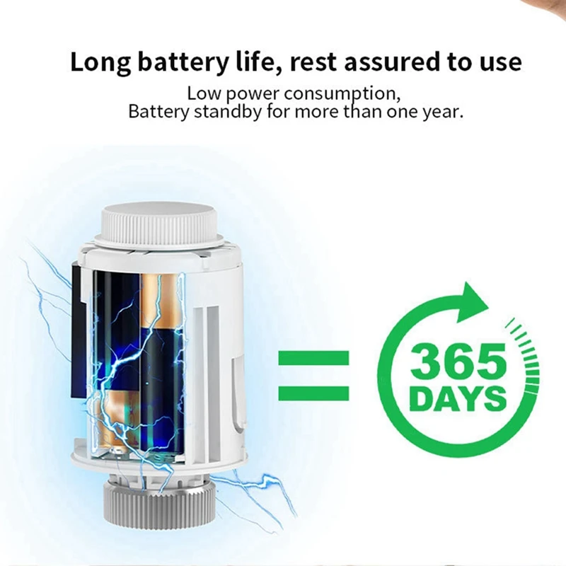 MAKE Tuya-Zigbee-Smart-Thermostatic-Válvula-Controlador de Aquecimento-Thermostático-Radiador-Válvula-Remoto-Thermostato-Mobile-App-Control