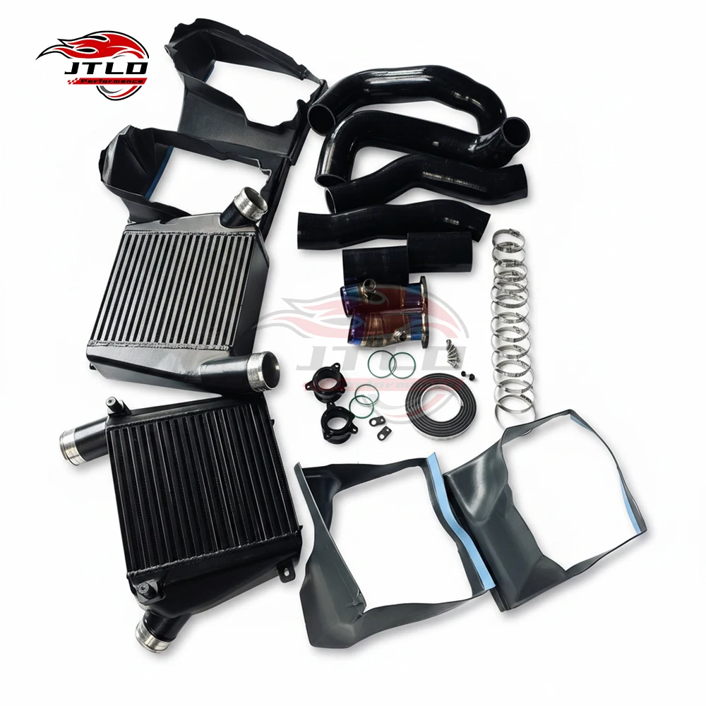 High Efficiency Upgraded Intercooler for Porsche Panamera 971 2017-2023 2.9T 4.0T Bi-Turbo Performance IAT Cooling Kit