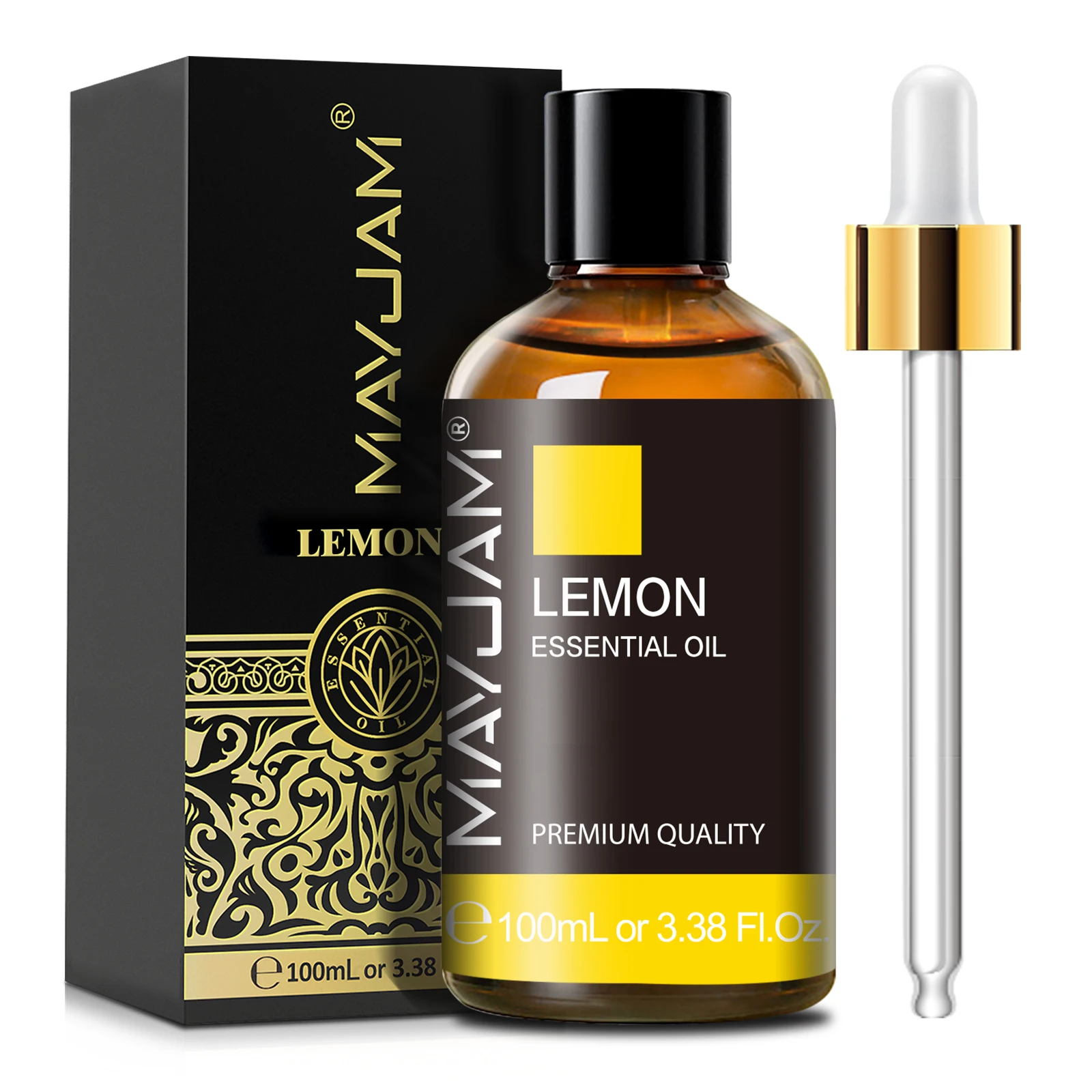 MAYJAM 1PCS 2PCS Essential Oil 100ml Rose Lemon Lavender Eucalyptus Mint Tea tree Rosemary Cinnamon Patchouli Fragrance Oil