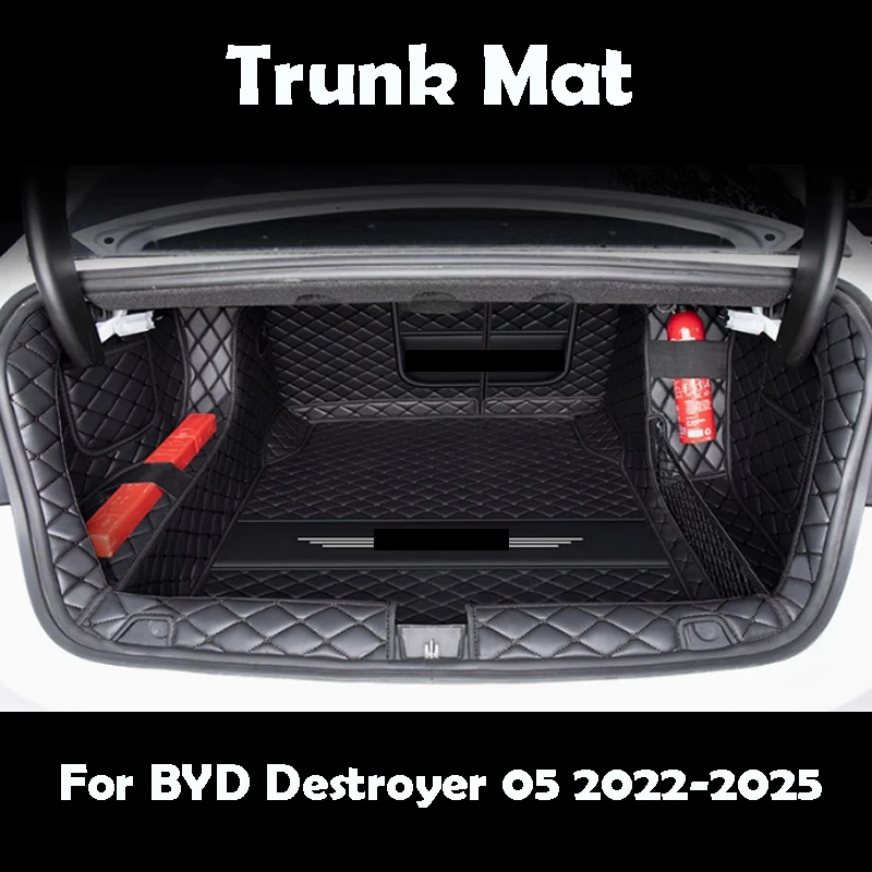 

For BYD Destroyer 05 2022-2025 Trunk Mat Leather Material Car Accessories