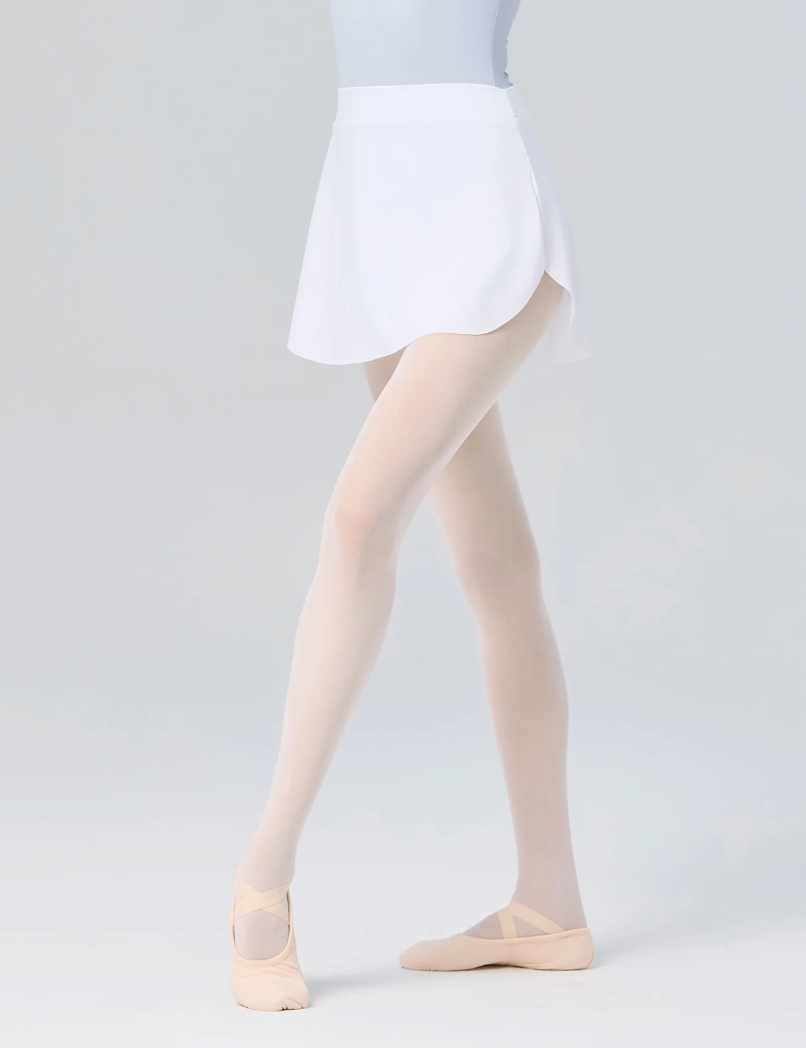 Women Side Split Dance Skirts Adult Versatile A-line Skirts Yoga Fitness Tennis Wear Widen Elastic Waistband Ballerinas Dress