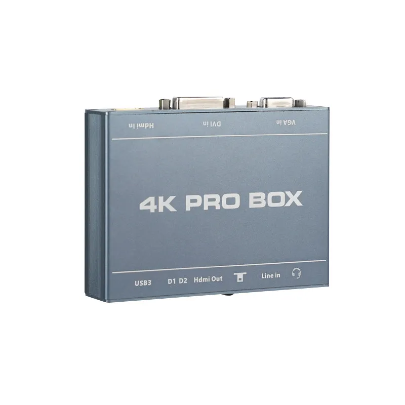 DVI Video Capture Card VGA High-definition 4K Lossless HDMI to USB Medical Conference Computer Screen Record OBS Live Streaming