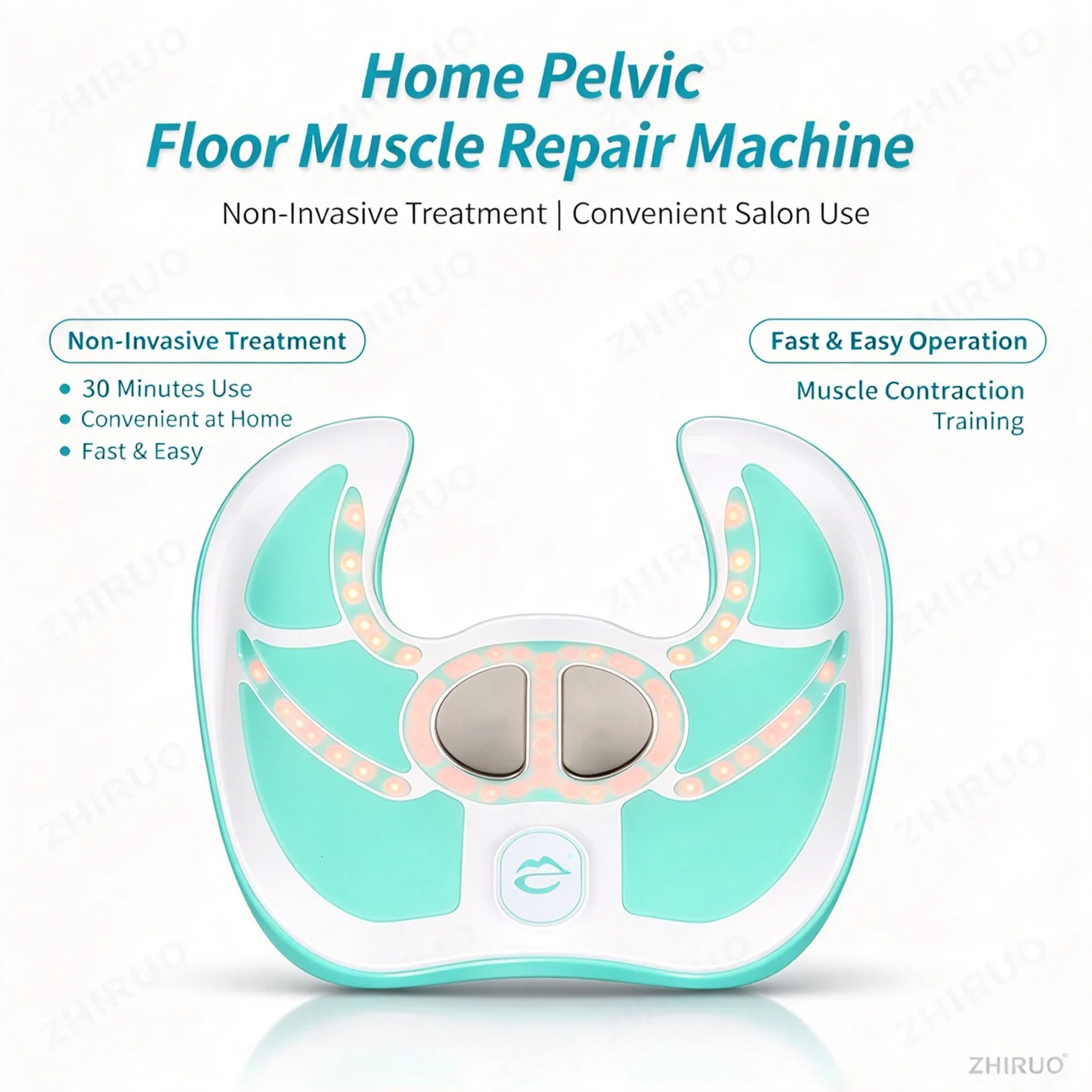 Newest EMS Pelvic Floor Muscle Repair Machine Postpartum Postnatal Exercise Electric Magnetic Muscle Building Butt Lifting Hi