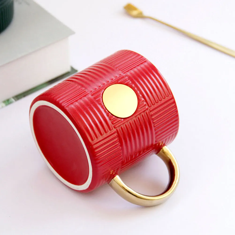 

Ceramic Coffee Mug Retro Style Milk Cup Vintage Decorative Water Cup Hot Chocolate Drink Personalized Mug Vintage Coffee Mugs