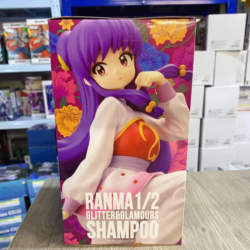 

In Stock Genuine Bandai Banpresto Glitter&Glamours Ranma 1/2 Shampoo Anime Figures Model Desktop Ornanment Collection Toy Gifts