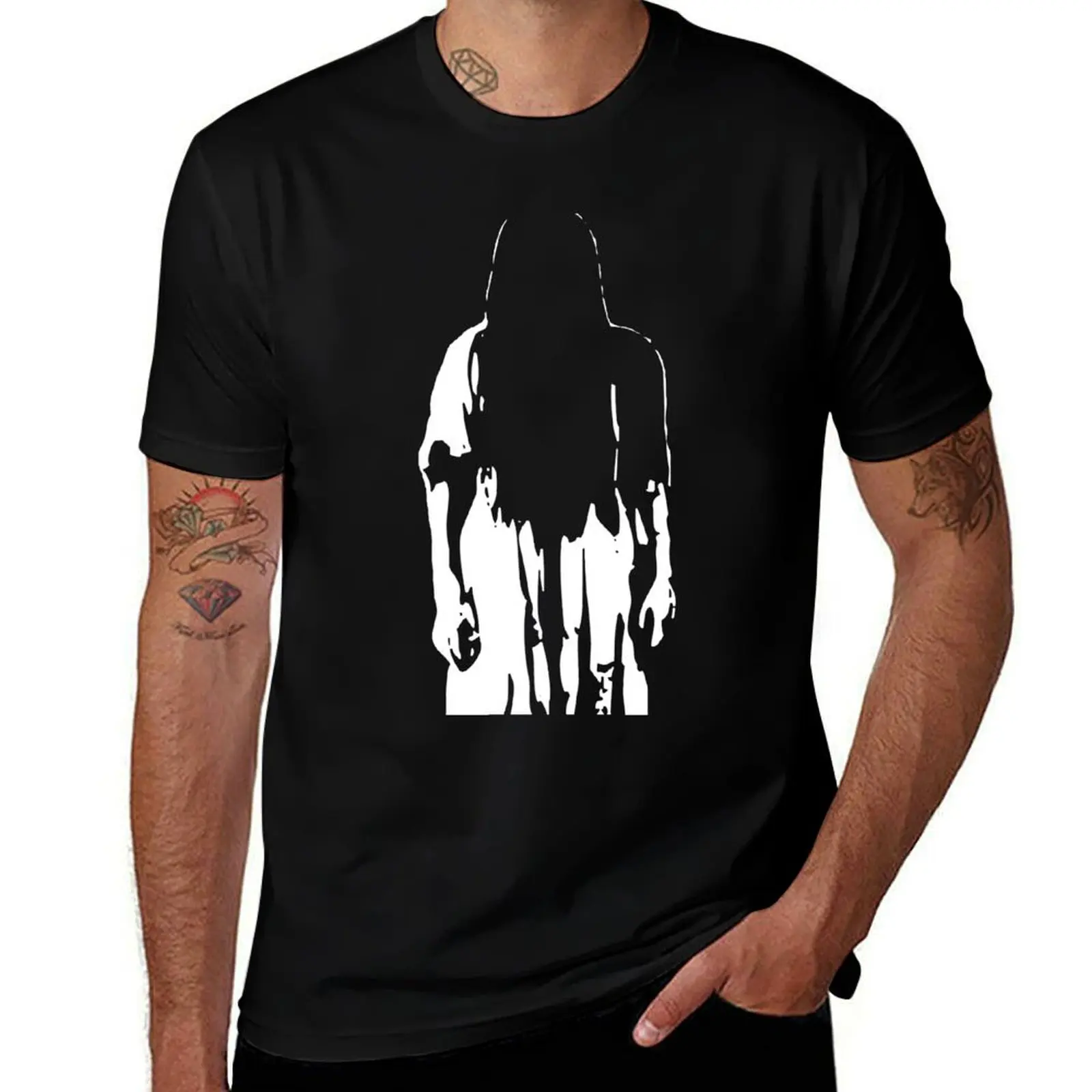 Sadako T-Shirt plain oversized graphic tee anime figures oversized vintage t shirt men