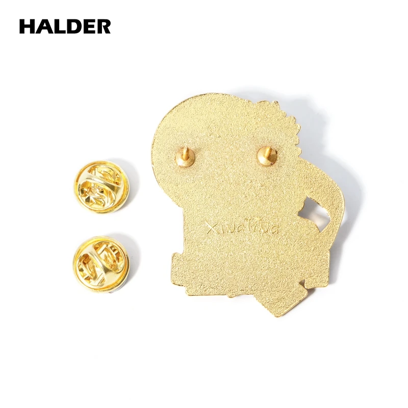 HALDER Time Agent Anime Characters Pin Cosplay Enamel Brooch Exquisite Badge Clothing Backpack Bag Accessories For Men Women