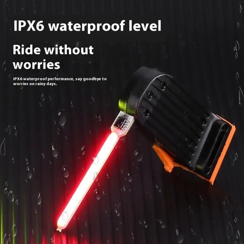 السطوع العالي LED الدراجة الخلفية الشحن ليلا ركوب الدراجات الدراجات الخلفية لركوب الدراجات ليلا السلامة