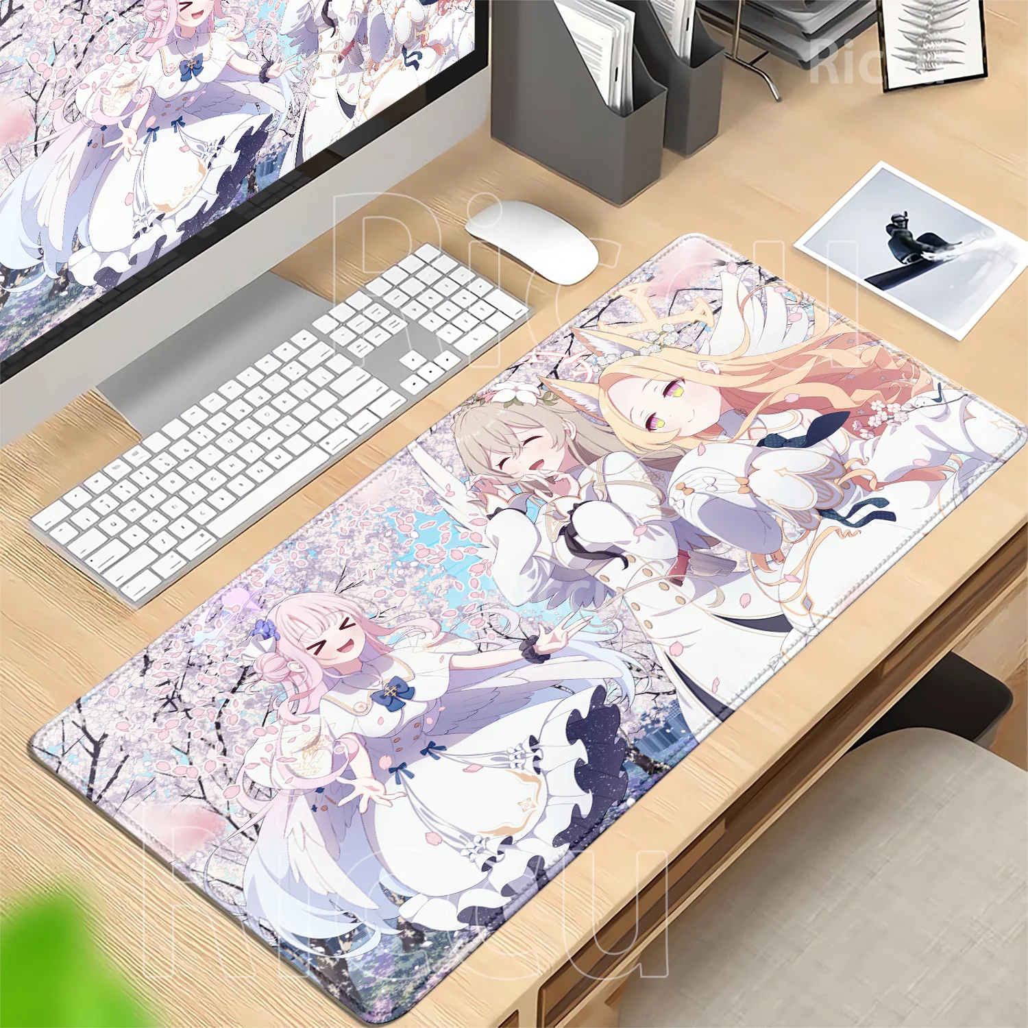 Anime Sexy Girl Misono Mika Bl - Gaming Keyboard Blue ulasan dan harga