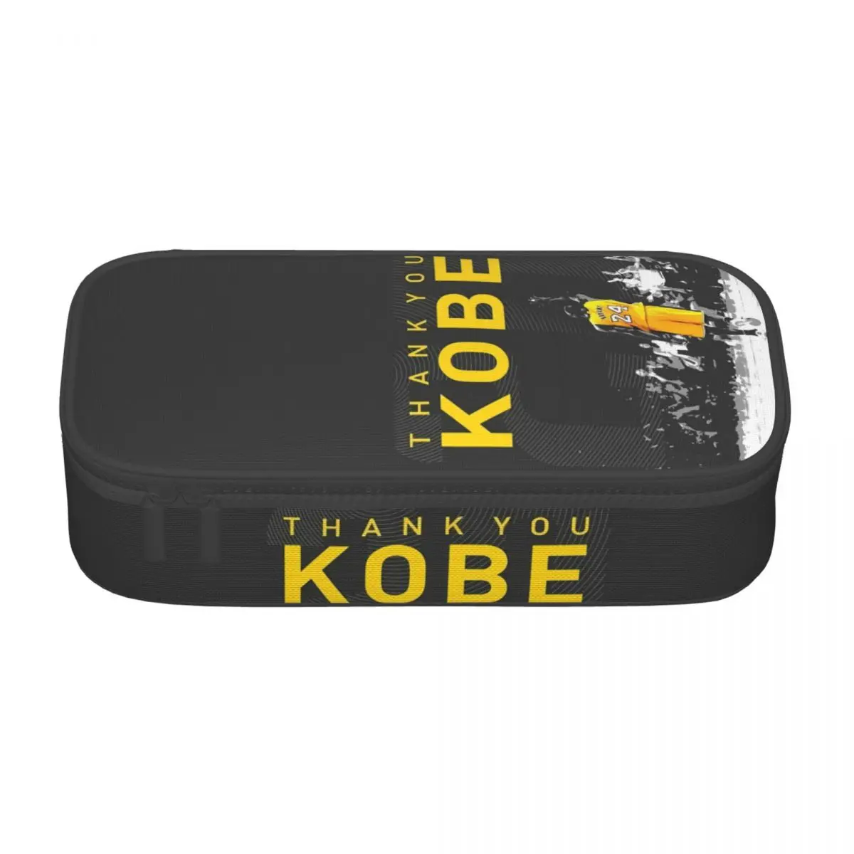 K-Kobe Bryant Forever Vertical Retractable Pencil Case Pencil Bag Zipper Pencilcase Large Capacity Pencil Pouch