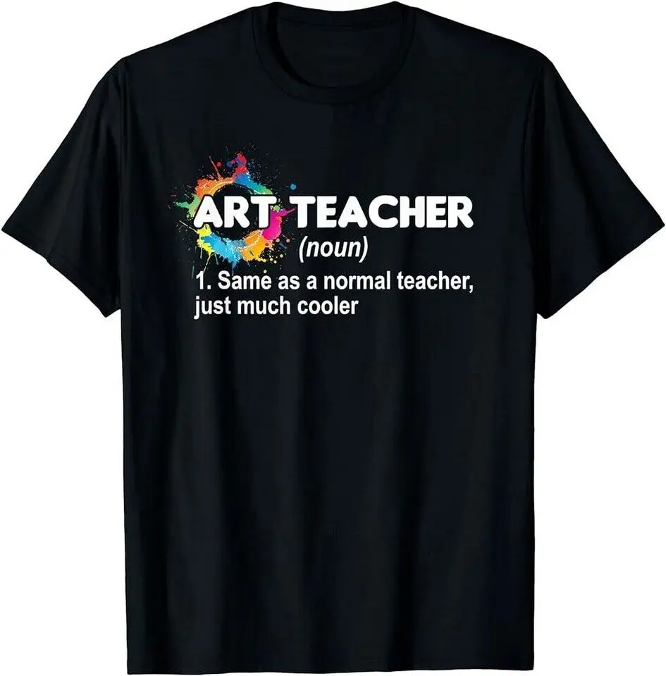 Art Teacher Definition Funny Arts Artist Artistic Graphic T-Shirt