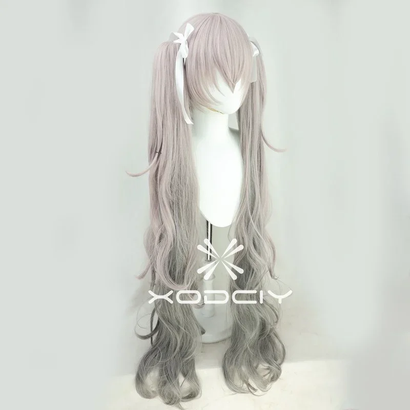 سيجا مشروع سيكاي المرحلة الملونة! شعر مستعار تنكري SPM-Miku ، مقاومة لذيل الحصان المزدوج ، شعر اصطناعي ،