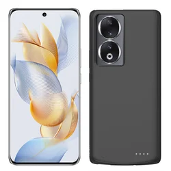 10000mAh Power Bank Cover For Honor 90 5G Battery Cases Portable Powerbank External Battery Cover For Honor 90 Pro Charging Case