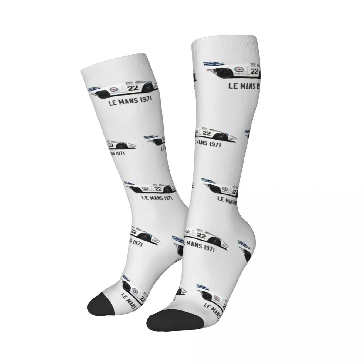 Martini Racing Porsche 917 1971 Socks Harajuku High Quality Stockings All Season Long Socks Accessories for Unisex Gifts