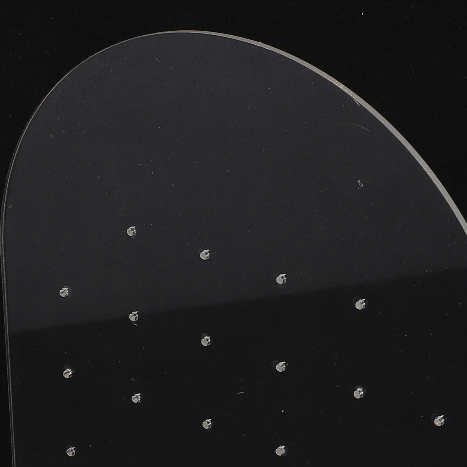 

2pcs Acrylic Earring Display Stand Wood Base Jewelry Holder Studs Dangle Ear Studs Display Rack Organizer Retail Packaging