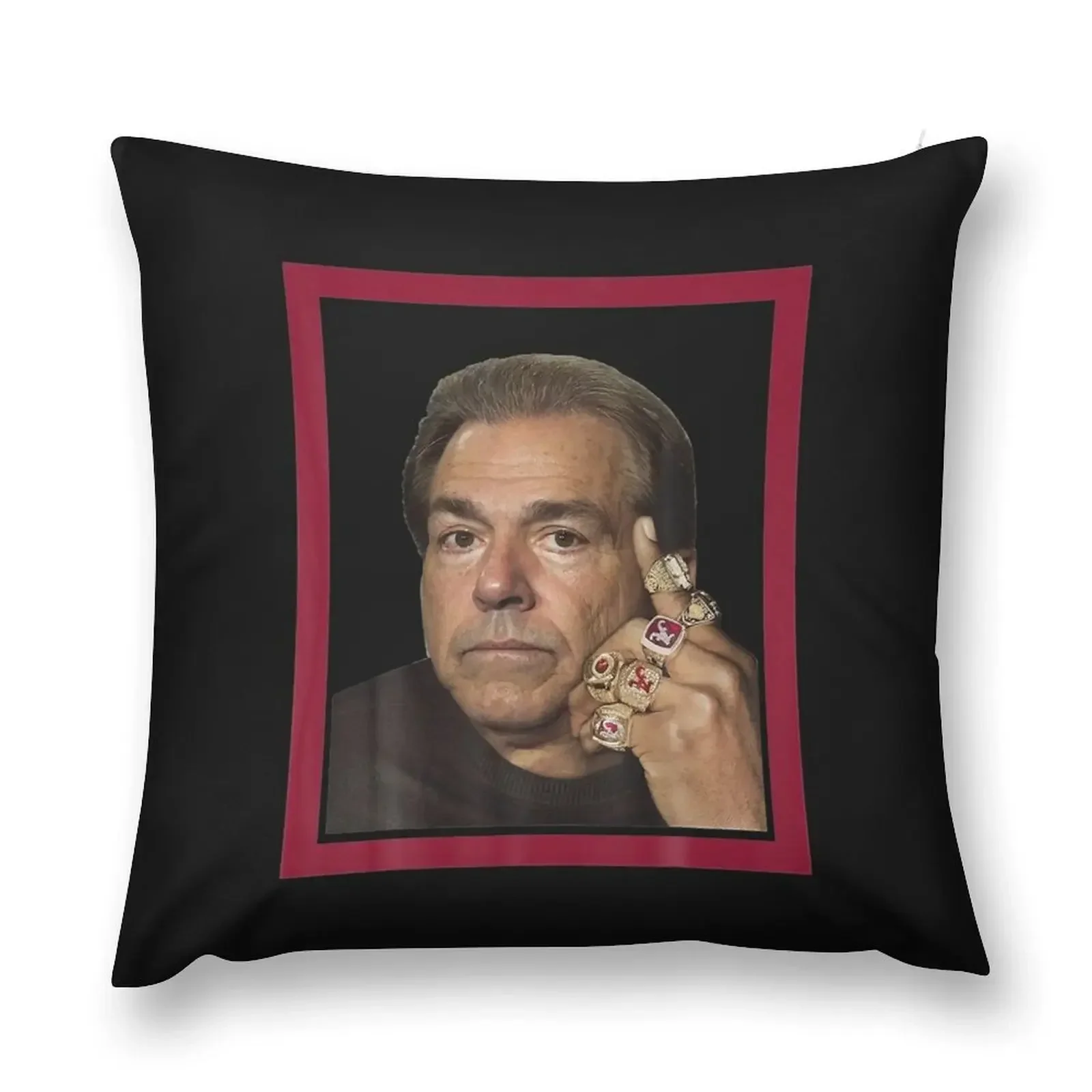 NICK SABAN COLLEGEE Ess Throw Pillow Decorative pillow case Pillow Cases luxury home accessories