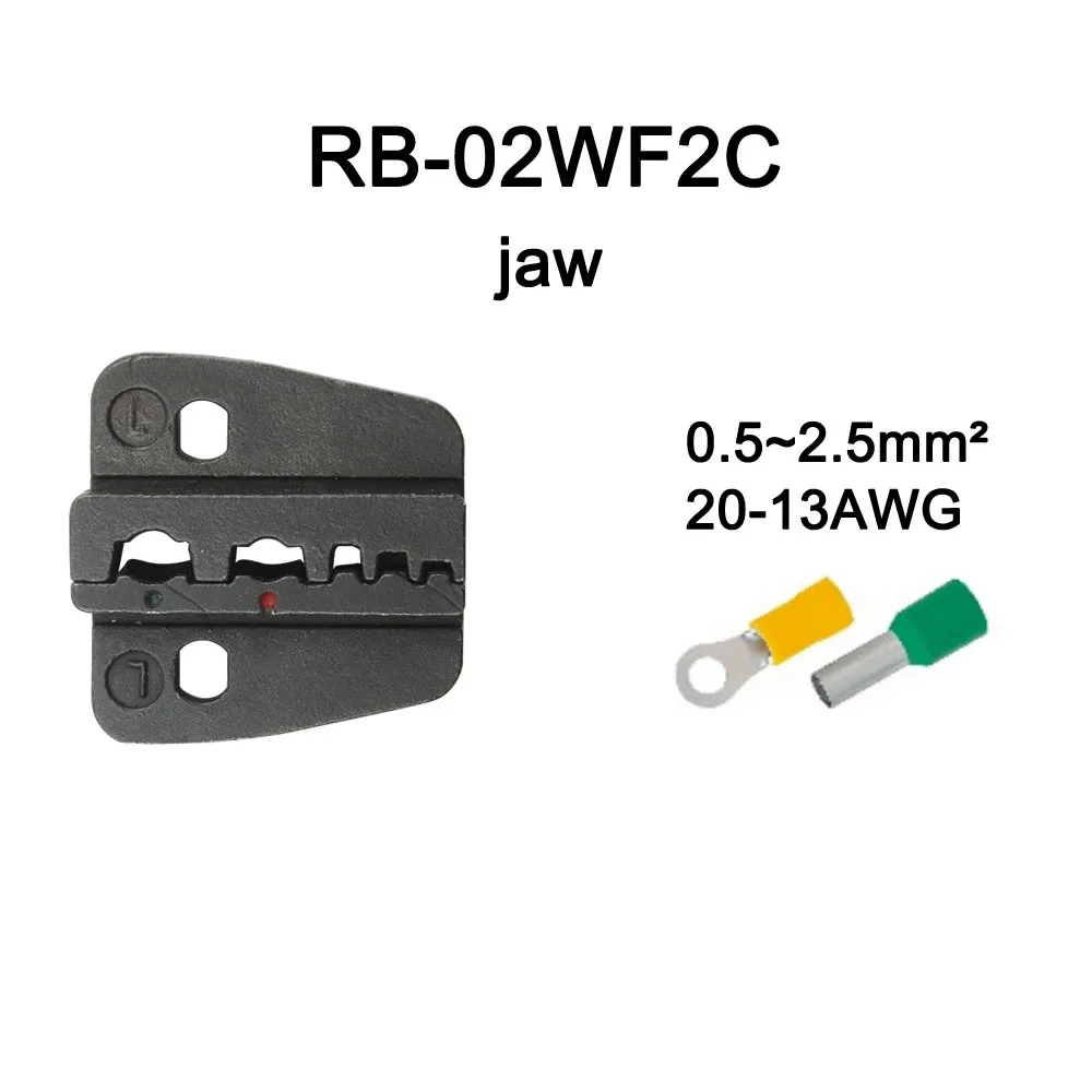 LUBAN – MINI outil de sertissage de STYLE européen, ensembles de pinces à sertir pour série RB RB28B RB48B RB16WF RB06WF RB03H RB02 mâchoires