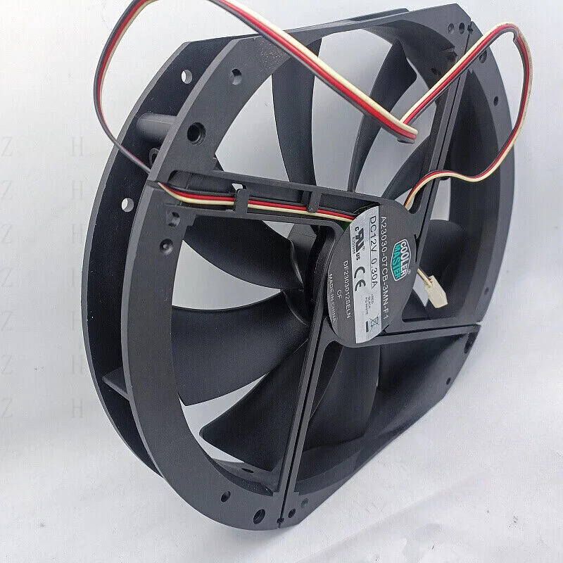 

ZZZZ 1 шт. 3-проводной охлаждающий вентилятор для A23030-07CB-3MN-F1 12 В 0,30 А 23 см 23030