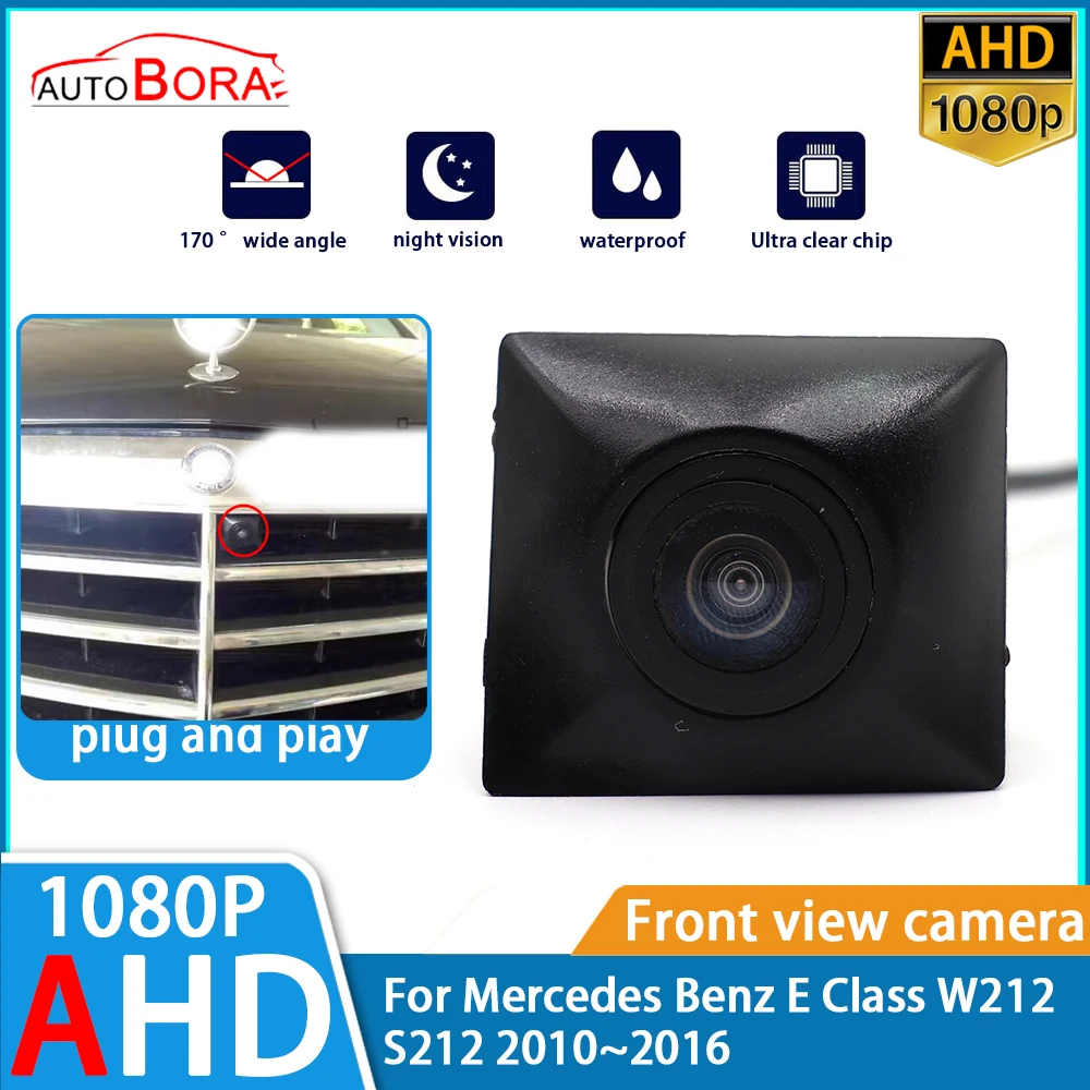 Ultra Clear Night Vision LOGO Parking Front View Camera For Mercedes Benz E Class W212 S212 2010 2011 2012 2013 2014 2015 2016