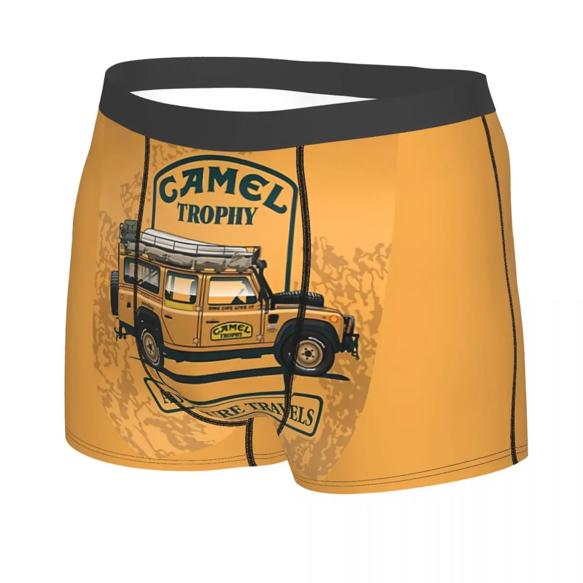 Camel Trophy Defender 110 Boxer Shorts For Men 3D Print Underwear Panties Briefs Soft Underpants