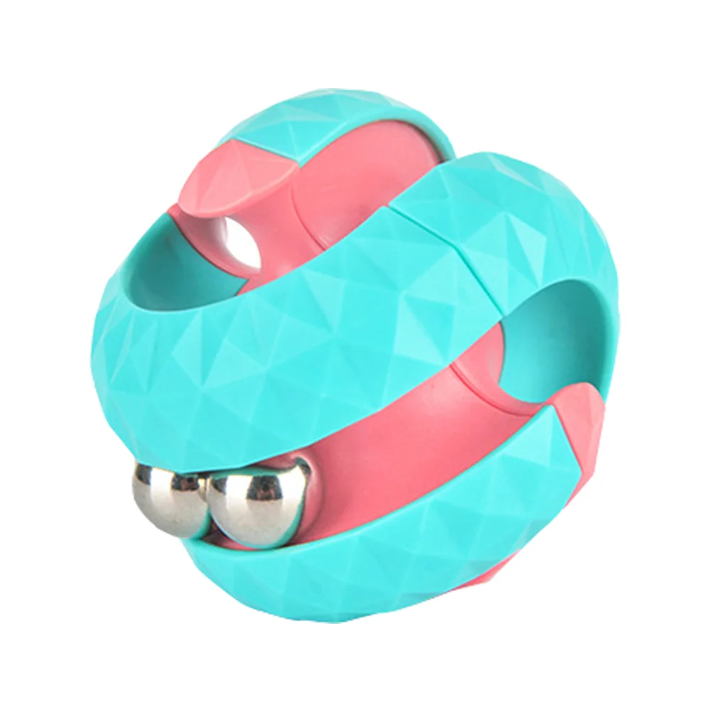 Orbit Cube Toy Palm Rolling Bead Reliever Anxiety Plastik dla dzieci w wieku 4-6 lat Wytrzymały nacisk