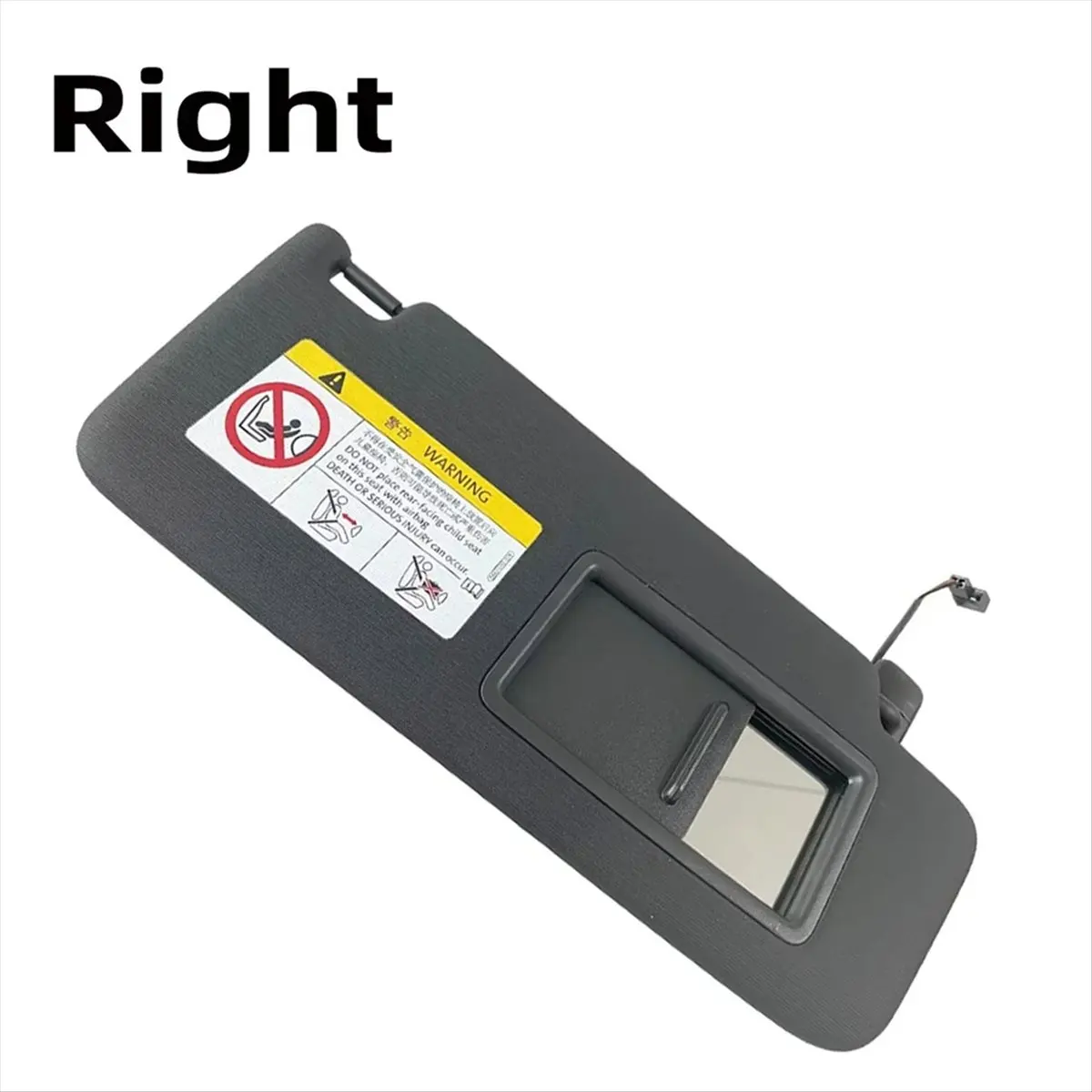 Super Sale Car Interior Sunvisor W/Mirror for Skoda Octavia 3 A7 Fabia Mk3 Karoq Rapid Seat Leon Arona Ibiza/ST Right 5G0857552