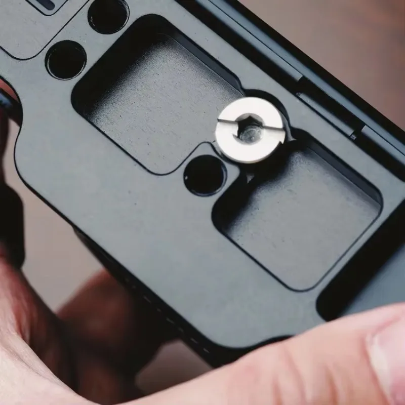 Poignée en bois pour Fuji Xpro3 Fujifilm X-PRO3, plaque en L à dégagement rapide