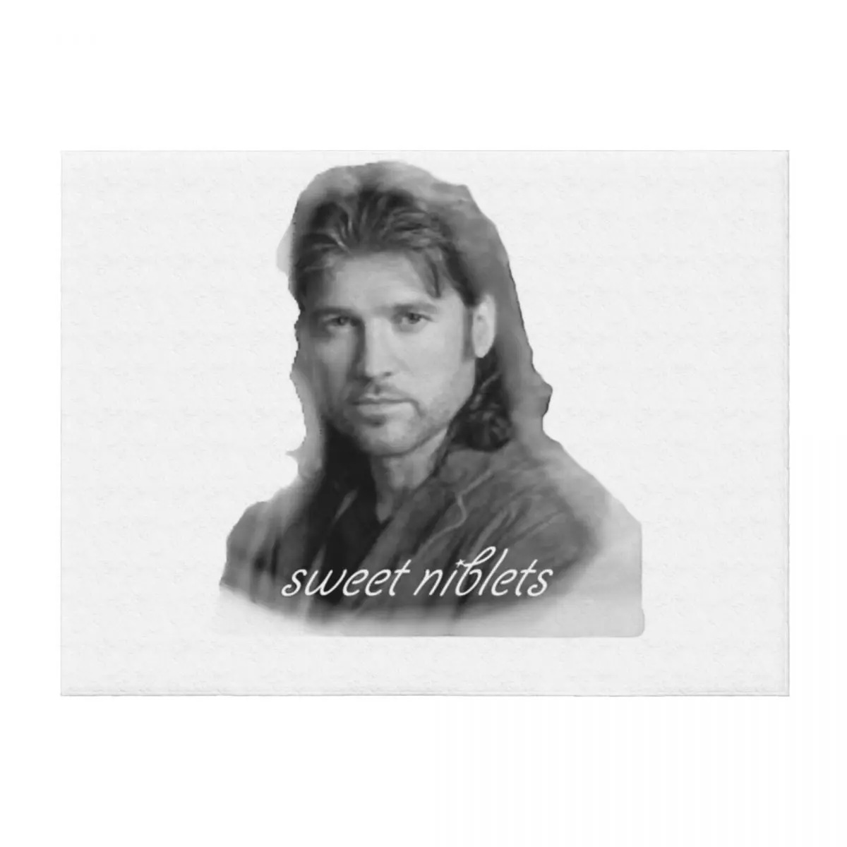 

Billy Ray Cyrus Sweet Niblets Classic Throw Blanket Furry Decorative Throw warm for winter Blankets For Sofas Blankets