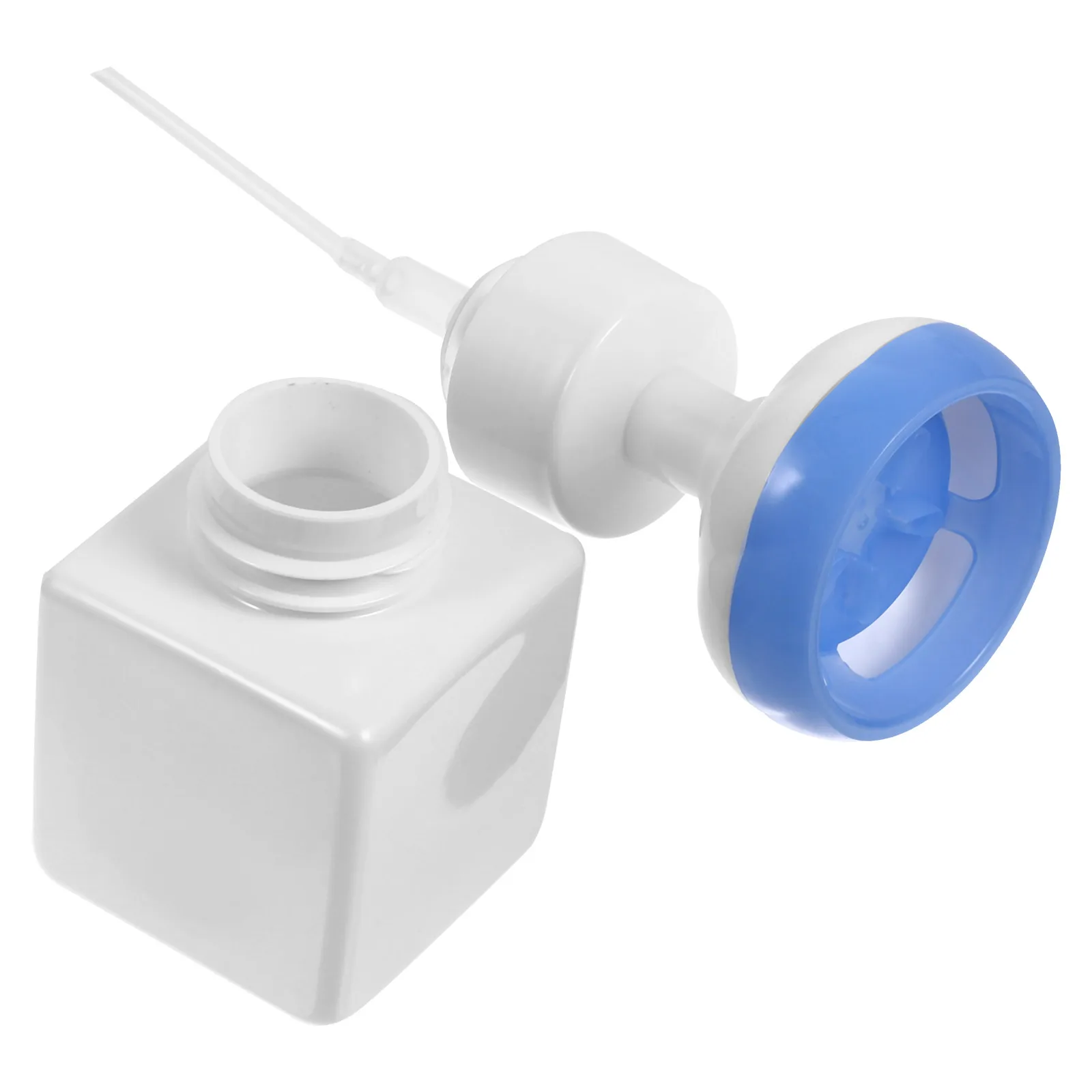 

Foaming Soap Dispenser 250ML Bathroom Hand Pump Kitchen Foam Bottle Reusable Portable Practical Cat Paw Blue Flower