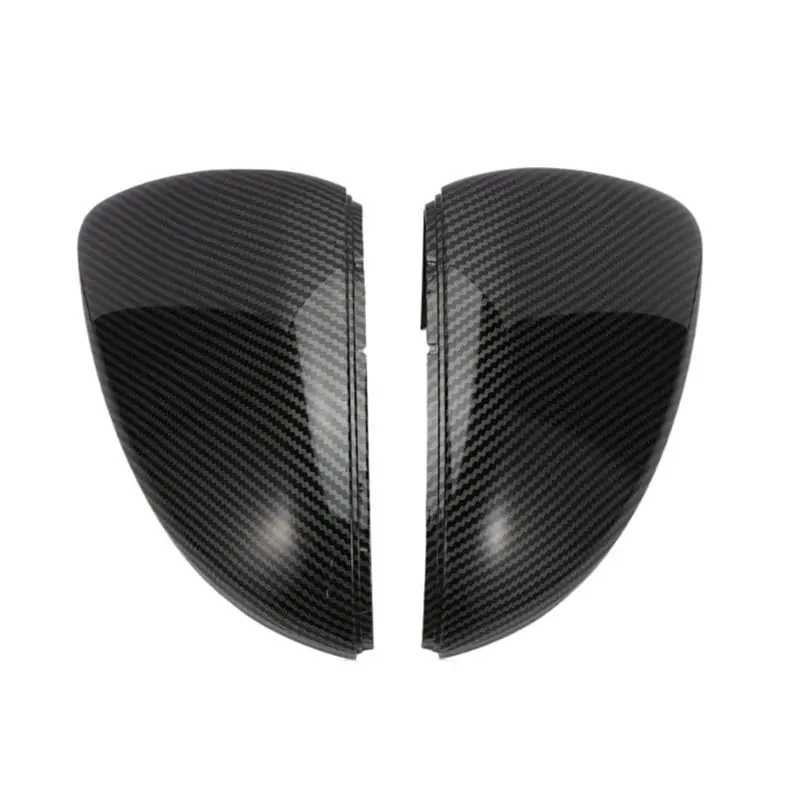 A13F-Car Rearview Mirror Covers Exterior Rearview Mirror Cover 5G0 857 537 E 5G0 857 538 E For Golf 7 2014-2018