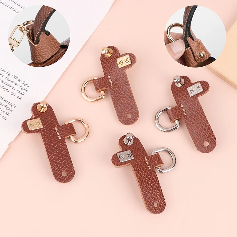 1 Pair Punch-free Leather Women Shoulder Strap Replacement Conversion Hang Buckle Transformation Buckle