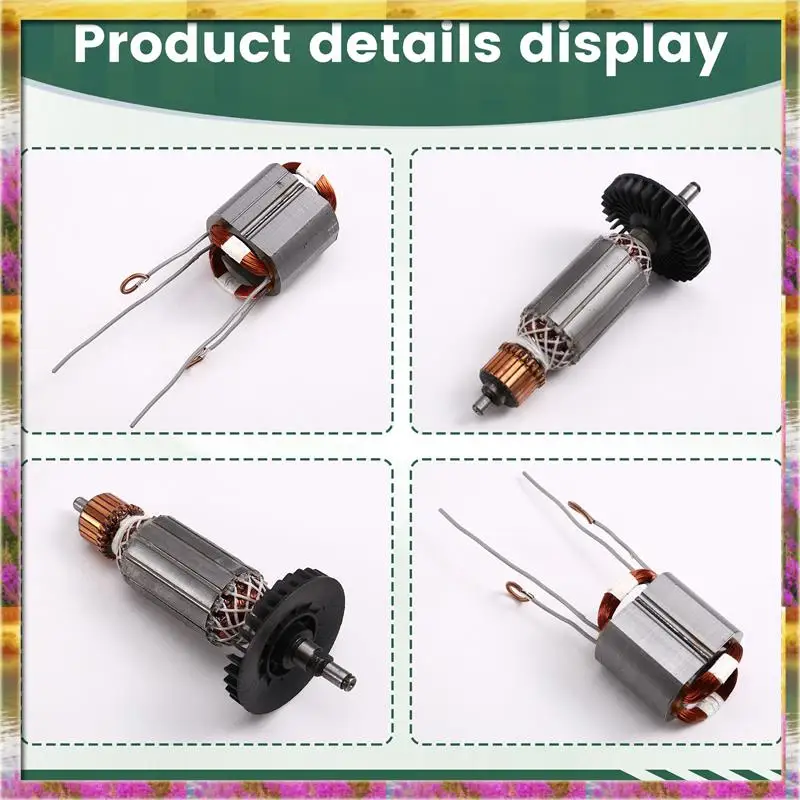 AA46 HOT-517301-4 アーマチュアローター アングルグラインダー 電動工具アクセサリー 電動工具アクセサリー