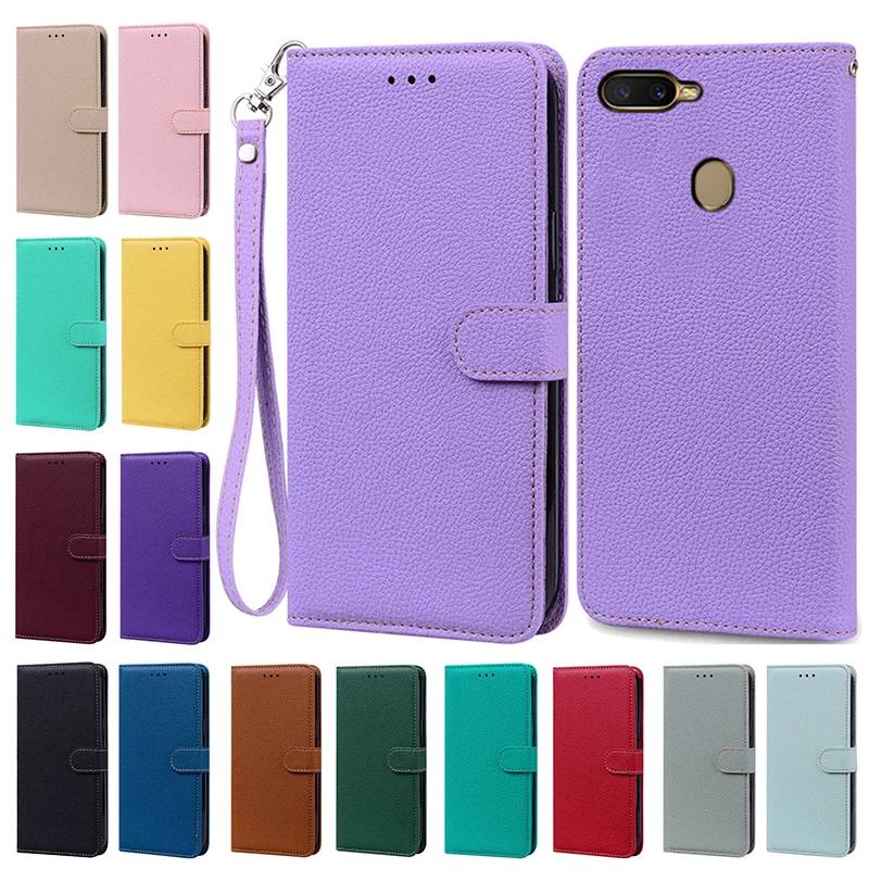 

For Oppo A5s AX5s Case New Fashion Wallet Leather Flip Case For Oppo A7 AX7 OppoAX5s OppoA5s Shockproof Fundas Phone Back Cover