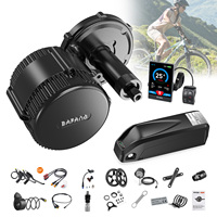Bafang Ebike Mid Drive Motor 36V 500W 350W 250W BBS01B Electric Bicycle Conversion Kits CAN BUS，Hailong 36V Battery Compatible