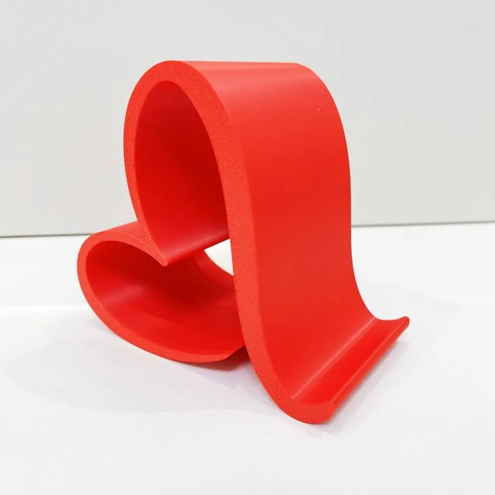 

PLA Heart Shaped Phone Stand Anti-slip Aesthetic Love Mobile Phone Holder Statue Ins Girl Desk Lazy Bracket Desk Tablet Phone