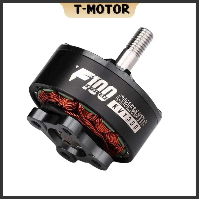 T-MOTOR F100 2810 Long Range Cinematic Motor 1350KV/1100KV 5-6S Brushless Motor for RC Multirotor X-CLASS 7inch 8inch FPV Drone