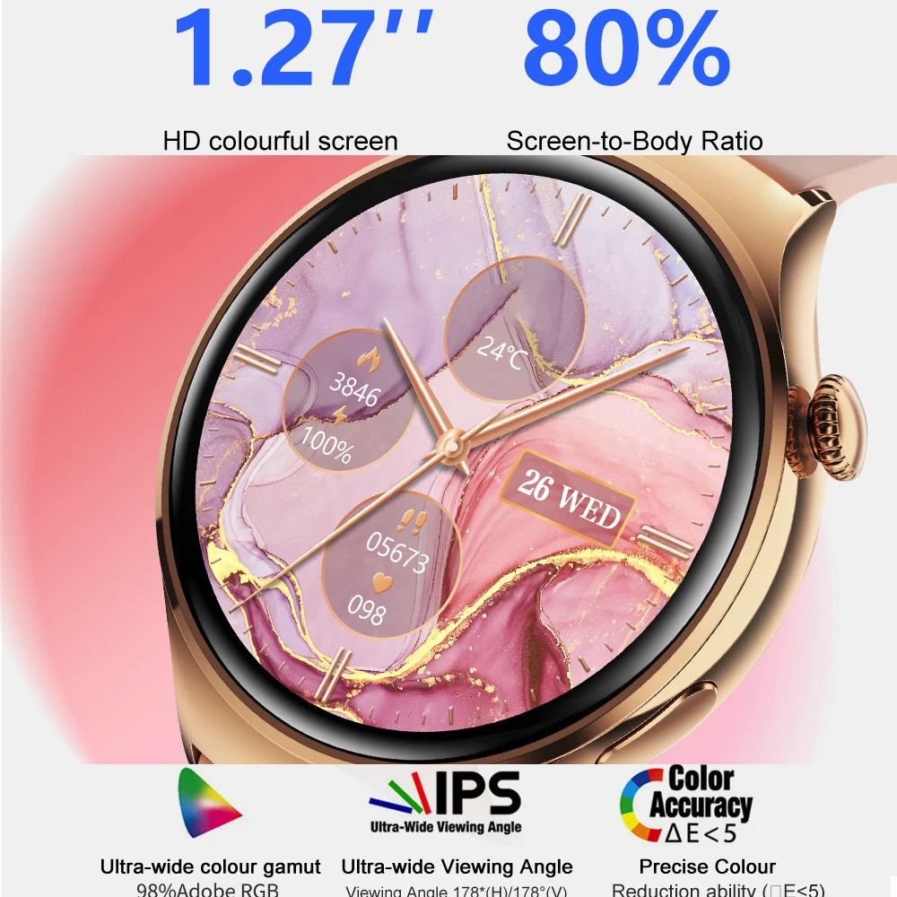 Blue Tooth Anruf Smartwatch Frauen Sport Fitness NFC Smart Uhren Männer Herzfrequenz Gesundheit Monitor Drahtlose Lade Informationen Push