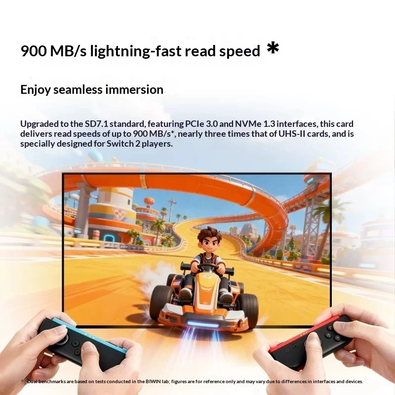 Biwin ME300 microSD Express Memory Card 256GB 512GB 1TB, 900MB/s High Speed TF Card - view 4