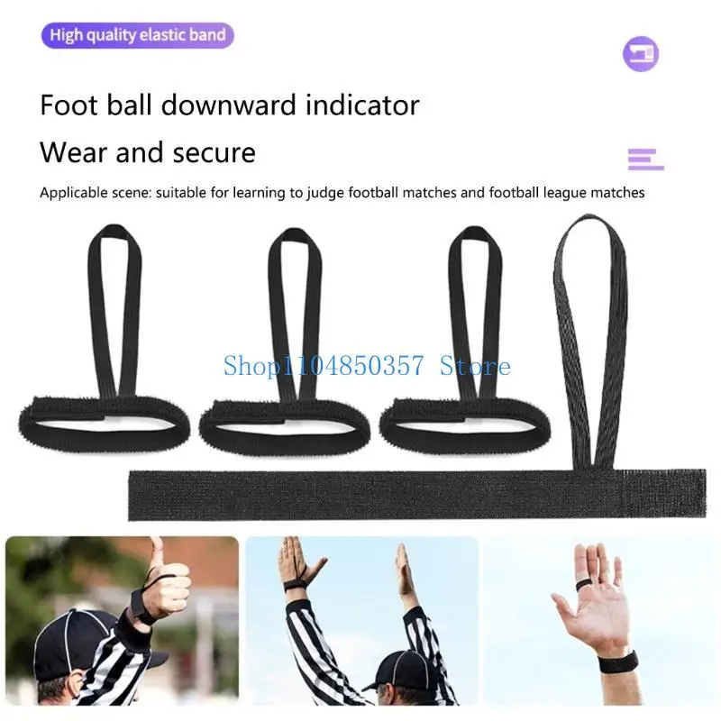 

652F 10pcs Football Down Soccer Wristband Down Football Accessory