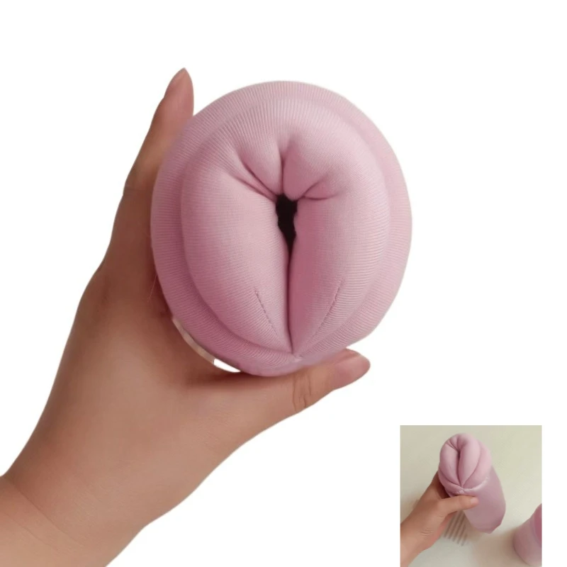 Pantalones JJ para hombre, suministros especiales de descompresión duraderos, cubierta de fisioterapia de terciopelo, pene de piel sintética